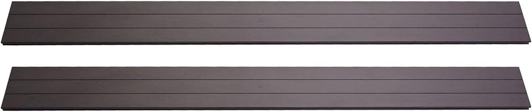 Mendler 4er Set Latten für WPC-Sichtschutz Sarthe-AM, Bretter Windschutz, ca. 1qm - 180cm, anthrazit