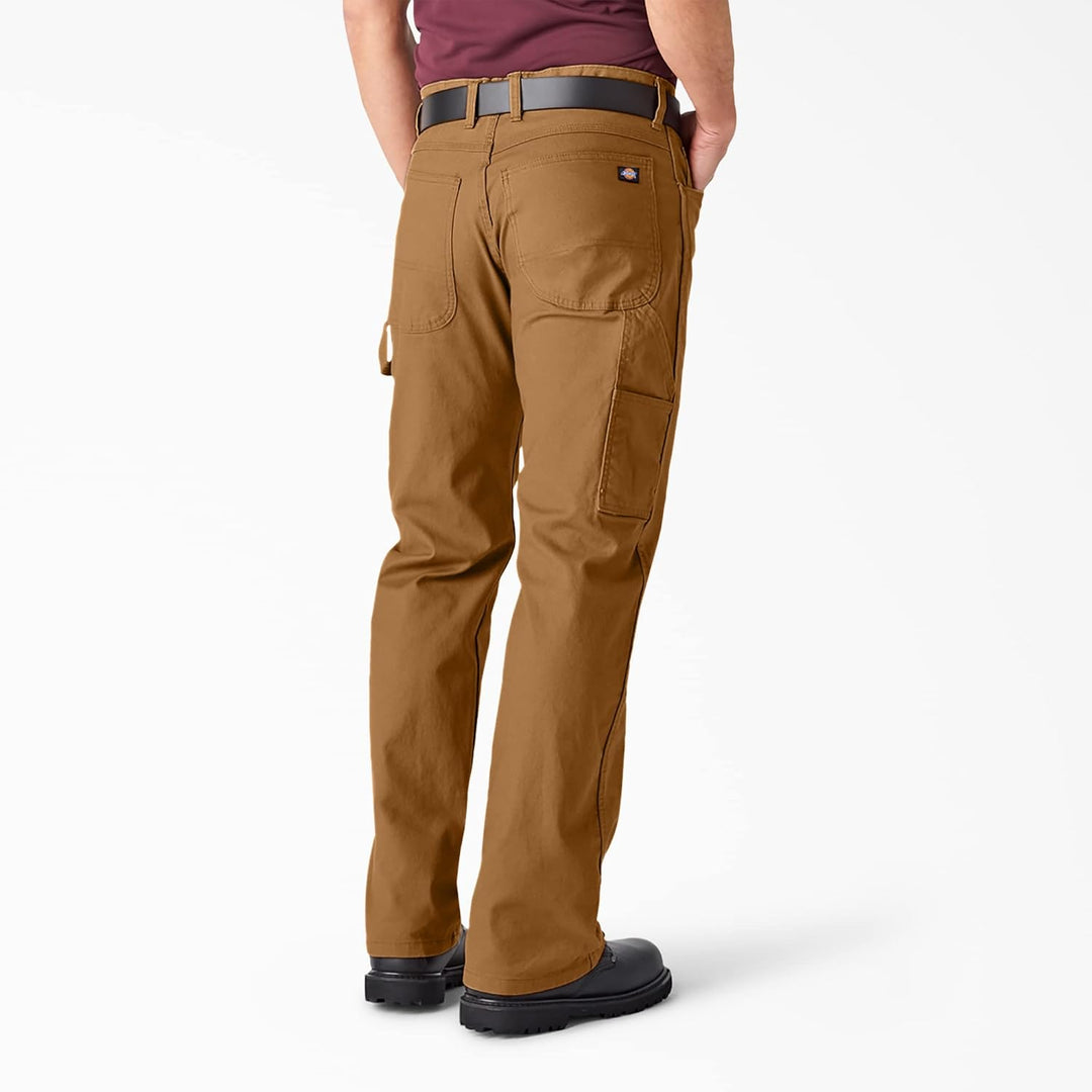 Dickies Duck Schreiner-Jeans für Herren, mit geradem Bein und lockerer Passform 30W / 30L Braun (Rin