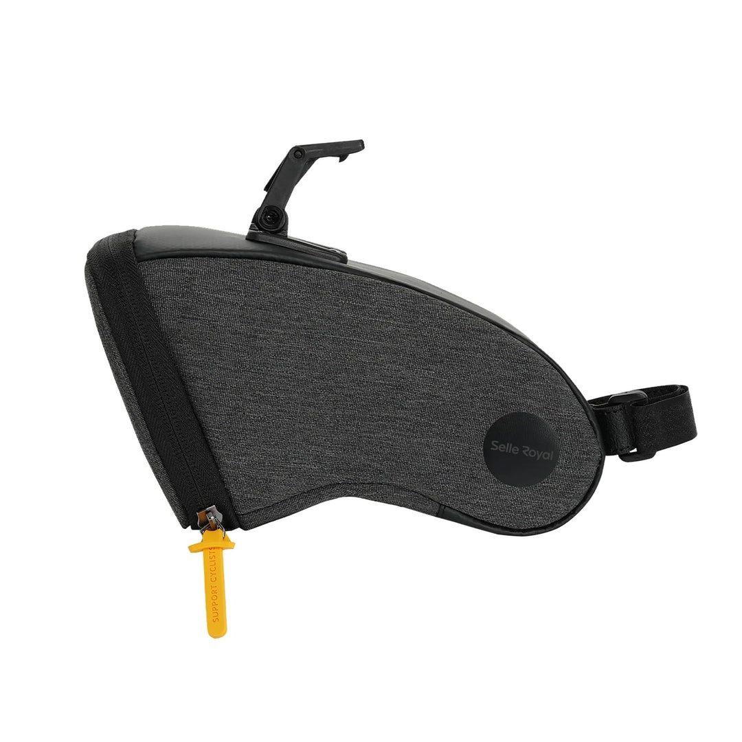 Selle Royal Herren Medium Satteltasche, schwarz, 1,2 L 1.2 L Schwarz, 1.2 L Schwarz