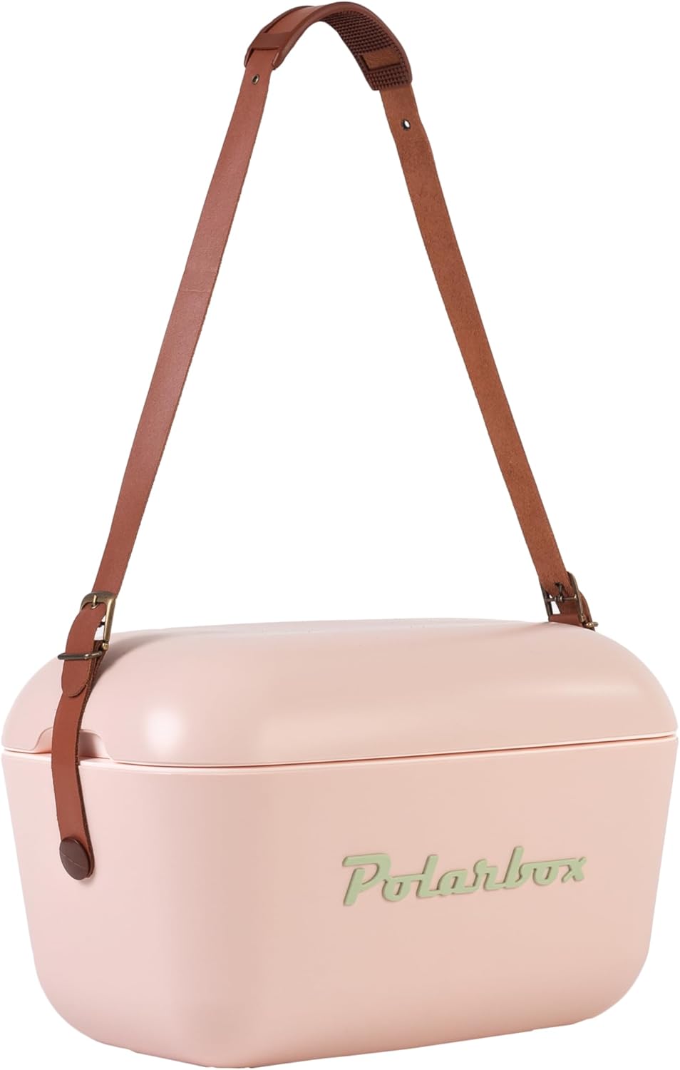 Polarbox Kühlbox Classic Kühltasche Retro Vintage Camping Picknick Strand 20L Nude/Marron