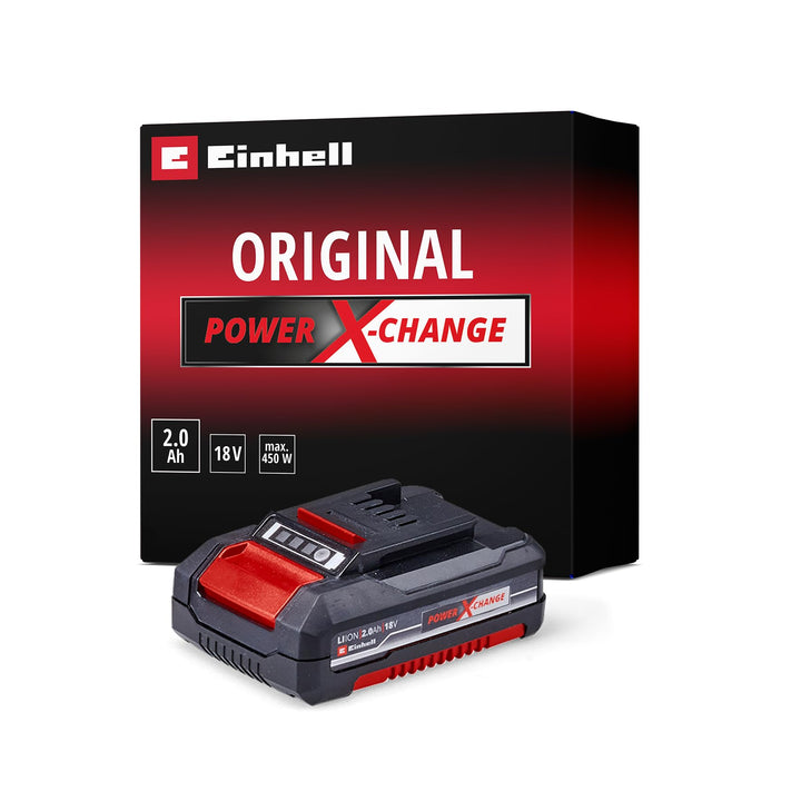 Einhell Power X-Change 18V, 2,0Ah Lithium-Ionen-Akku | Universell kompatibel mit allen Power X-Chang