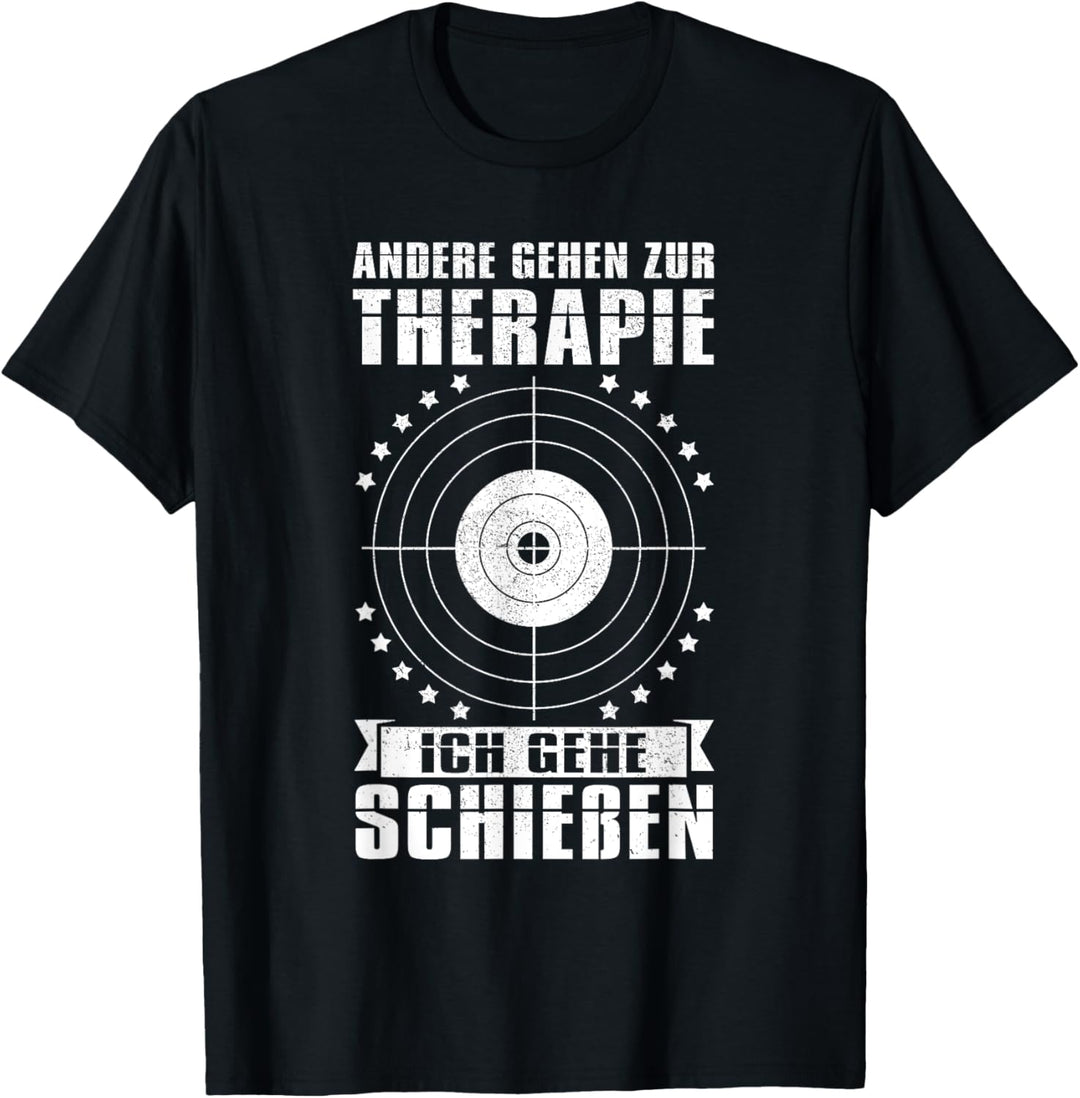Sportschiessen Sportschütze Schiesssport Präzision T-Shirt
