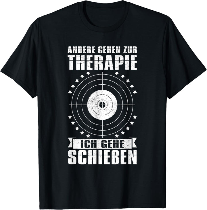 Sportschiessen Sportschütze Schiesssport Präzision T-Shirt