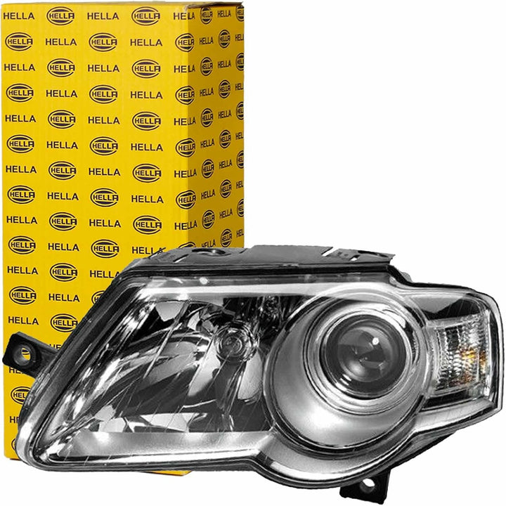 HELLA 1EL 247 014-021 DE/FF/Halogen-Hauptscheinwerfer - rechts - für u.a. VW Passat Variant (3C5) Re