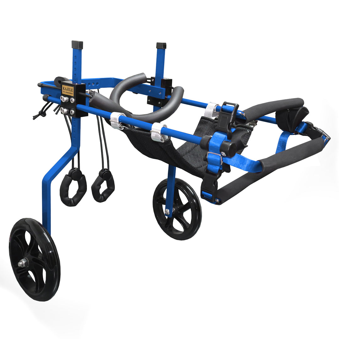 Verstellbarer 2-Rad-Hunderollstuhl, L-3 Grösse für behinderte Hund Hinterbeine Rehabilitation, geeig