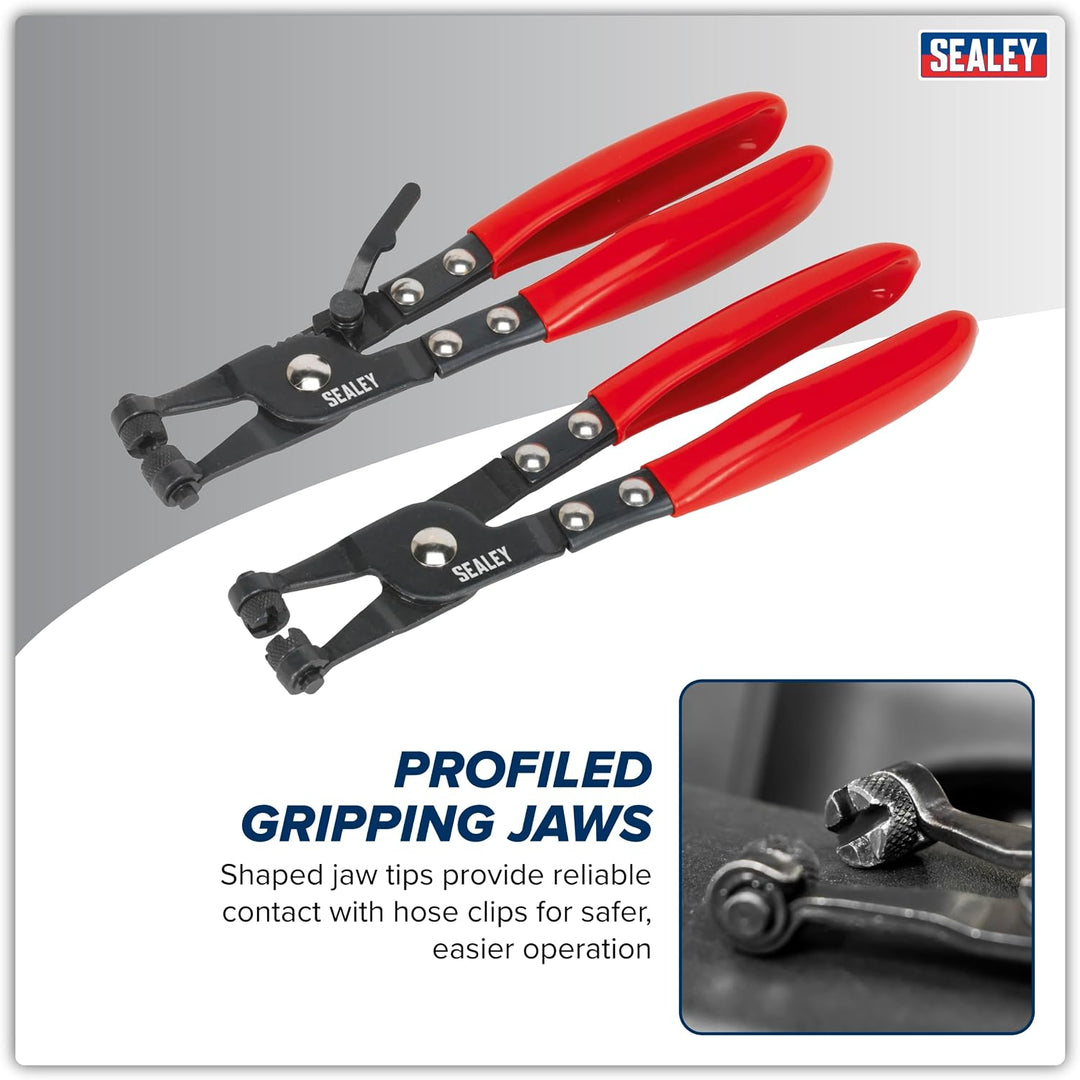 SEALEY Hose Clip Pliers Set 2pc