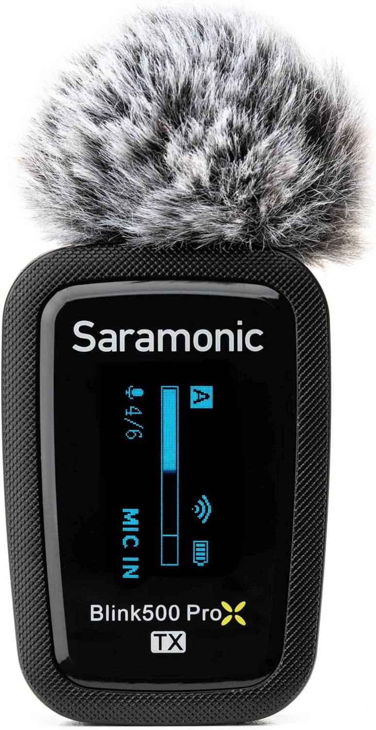 Saramonic Blink 500 Prox B2 | 2 Personen Wireless 2.4GHz Clip-On Mikrofonsystem mit Lavaliers