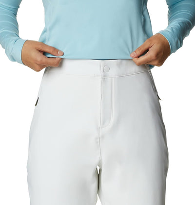 Columbia Damen Outdoor Thermohose Back Beauty Passo Alto Ii Heat Pant S Weiss, S Weiss