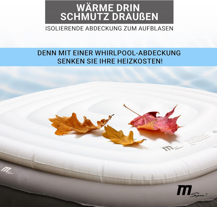Miweba MSpa aufblasbare Abdeckung B0301976/B0303532 für Whirlpools - Alpine Delight D-AL04 - Alpine