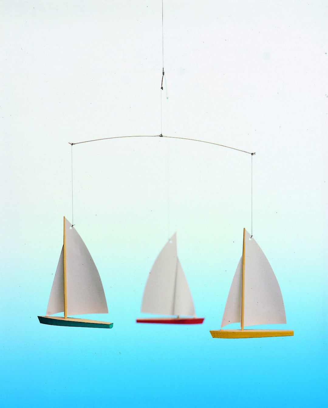 Flensted Mobiles Dinghy Regatta 3 Mobile, Stahl, Mehrfarbig, 28x38 cm
