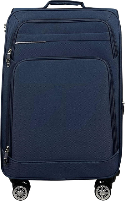 MY TRAVEL BAG Stoff Reisekoffer Trolley Erweiterbar mit Zwillingsrollen (M/L/XL/XXL oder 4er Set) We