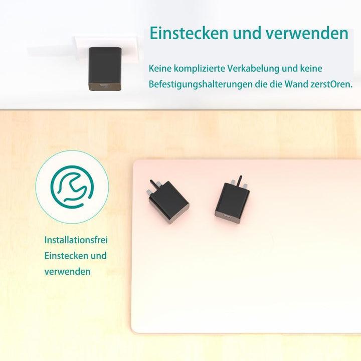 64GB Mini Kameras 1080P Tragbare Kleine Videokamera USB Mini Überwachungskamera mit Infrarot Nachtsi