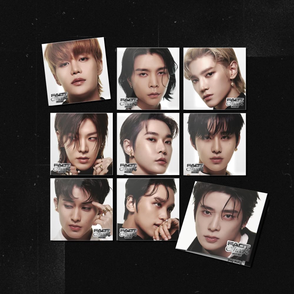 NCT 127 - Fact Check [Exhibit Ver.] Album (9 ver. SET), 9 Ver. Set