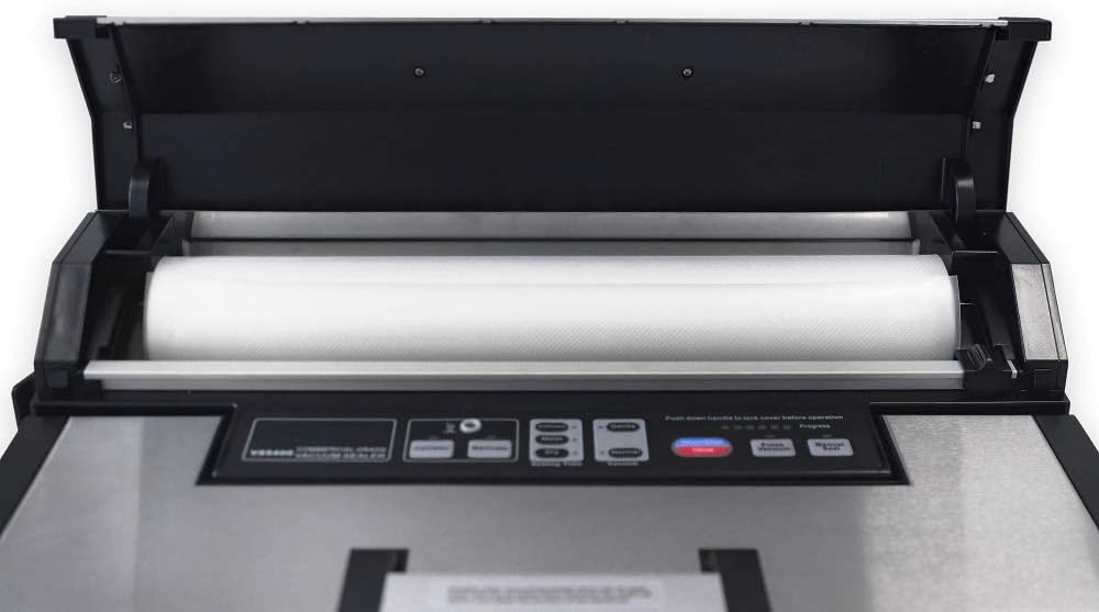 Maxxo VM Master Profi Vakuumierer 25 l/min 350 Watt Automatik Vakuumiergerät Lebensmittel Doppelschw