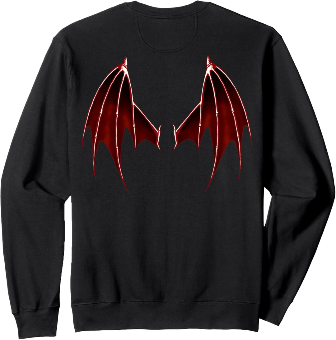 Teufel-Flügel Sweatshirt