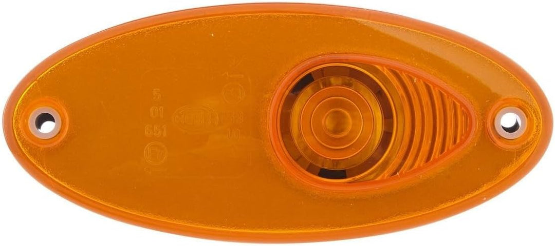 HELLA 2BM 964 295-041 Zusatzblinkleuchte - Halogen - 12V - Einbau/Schraubanschluss - Lichtscheibenfa