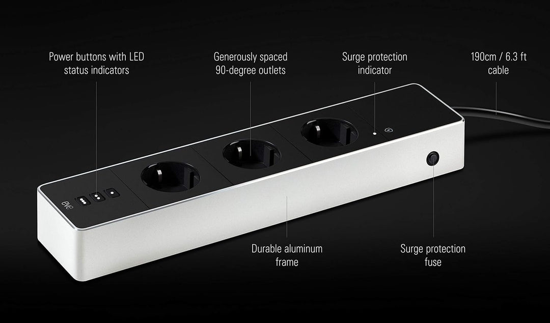 Eve Beleuchtung (Eve Energy Strip + Eve Light Strip) Set Smarte Beleuchtung, Set Smarte Beleuchtung