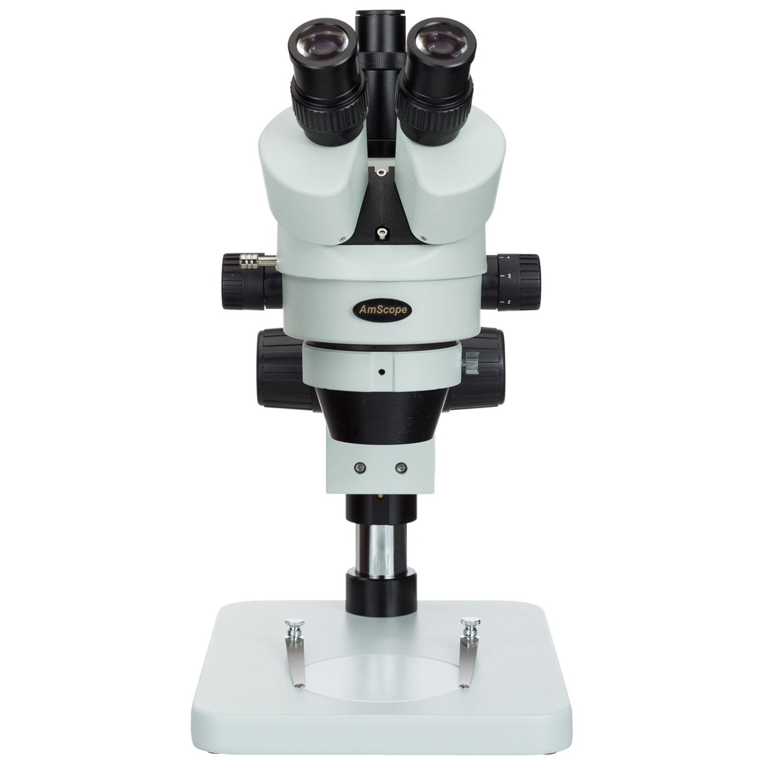 amscope sm-1ts-v203 7 x 114 x Zoom Trinokular Stereo Mikroskop mit Tisch Säule Ständer