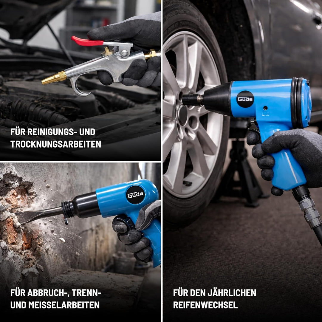 Güde Druckluftgeräte-Set 71 Tlg. # 40401