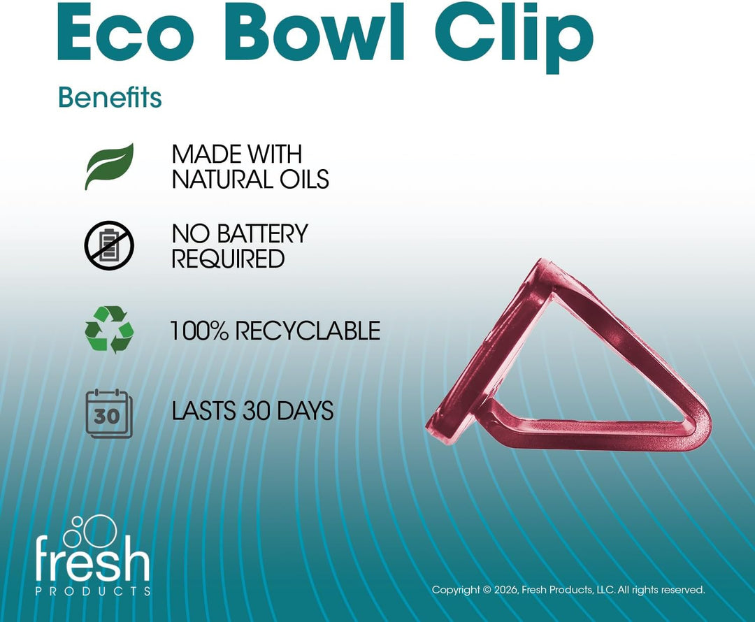 Fre-Pro by Fresh - Bowl Clip Lufterfrischer für Toiletten, Spiced Apple, Box mit 12 Stück, Spiced Ap