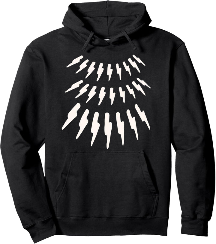 Bolts of Lightning-Light Pullover Hoodie