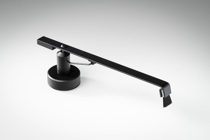 Pro-Ject Sweep It E Mitlaufbesen mit Naturhaarbürste (Schwarz), Schwarz