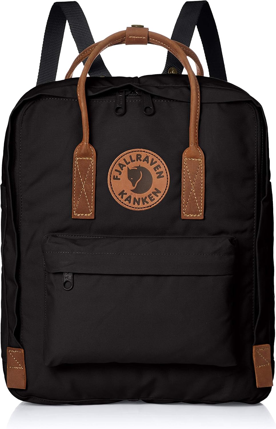 Fjällräven Unisex Rucksack Kanken No.2 Schwarz (Black) Kånken No.2 Single, Schwarz (Black) Kånken No