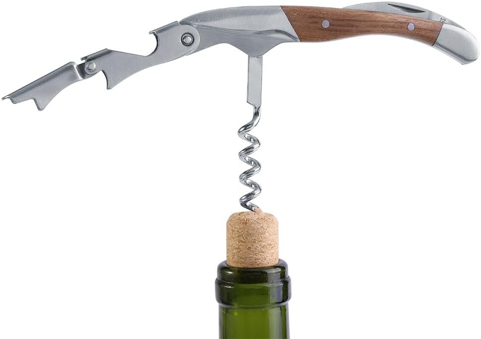 Kellnermesser, Flaschenöffner, 1 stück Korkenzieher Handheld arbeitssparende Wein Flasche Korken Öff