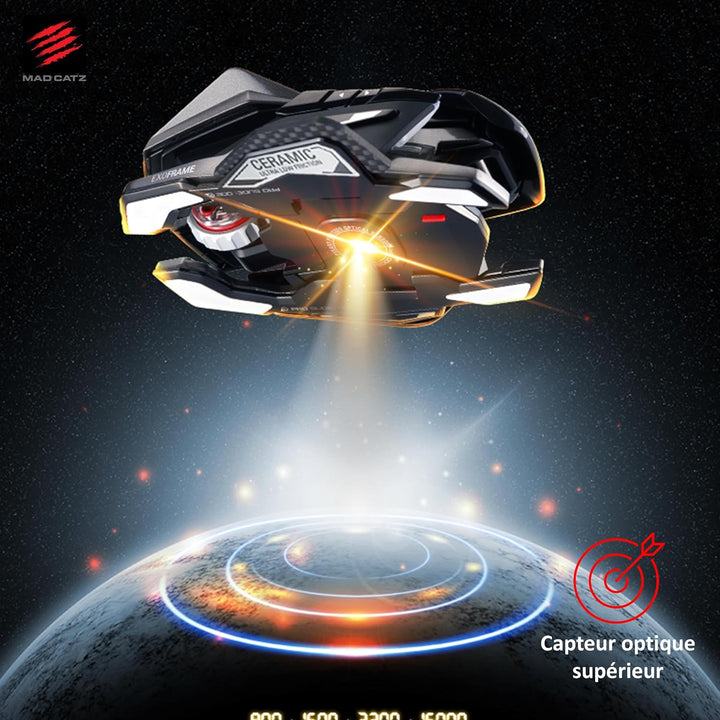 MadCatz R.A.T. X3 High Performance Gaming Mouse, Black R.A.T. X3 Black, R.A.T. X3 Black