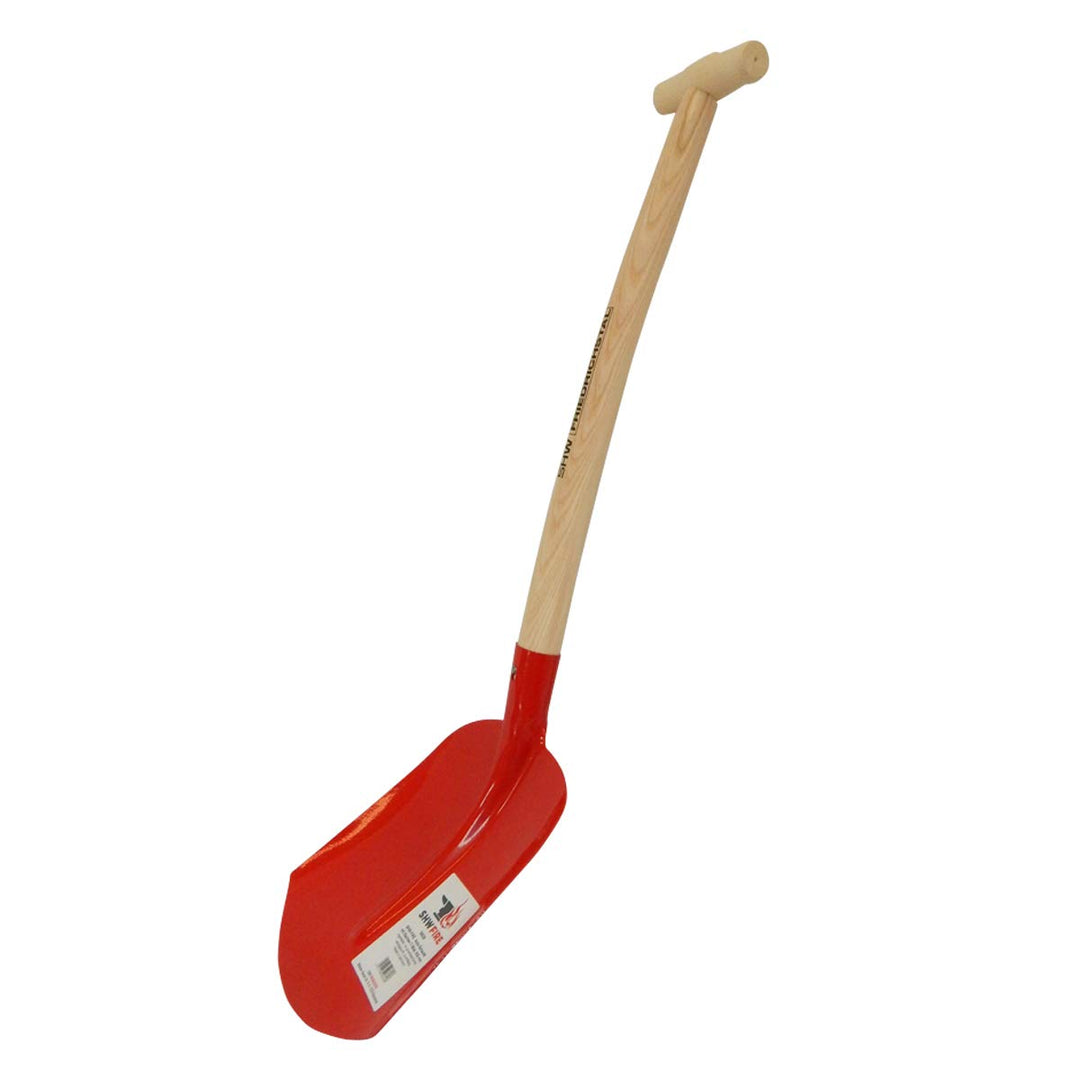 SHW-FIRE Autoschaufel - Gehärteter Stahl, 63cm Stiel mit T-Griff, Ideal für den Notfall und den Tran