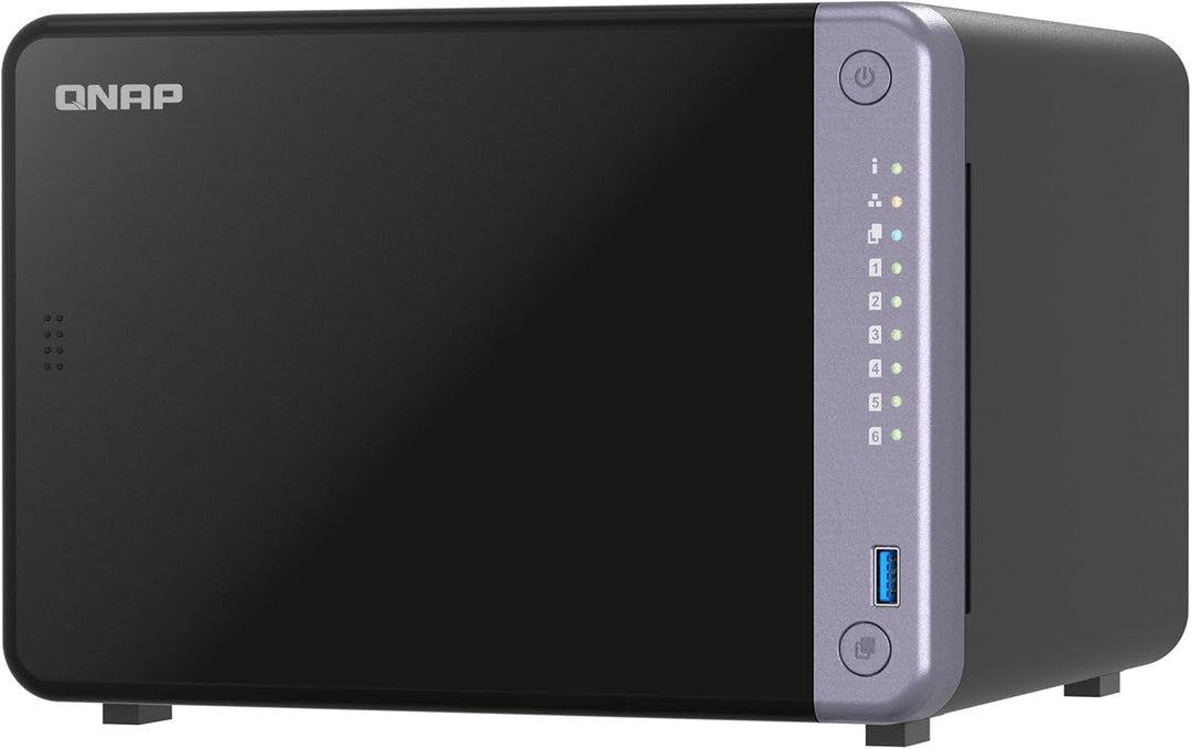 QNAP 6-Bay 3.5" Desktop NAS AL524 4C 2.0GHz
