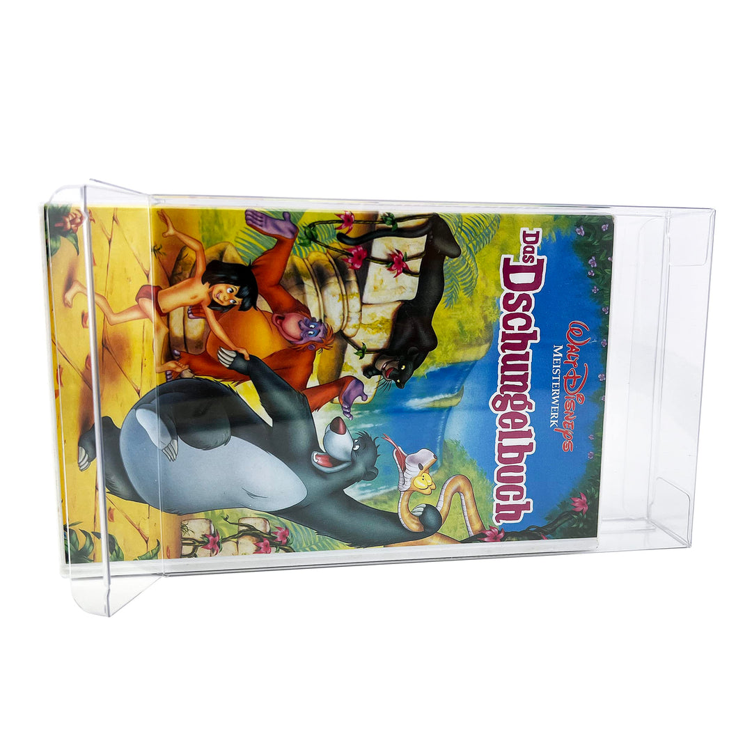10x Schutzhüllen für VHS Videokasetten im 0,5 mm starkem PET Material- Game protecors case - optimal