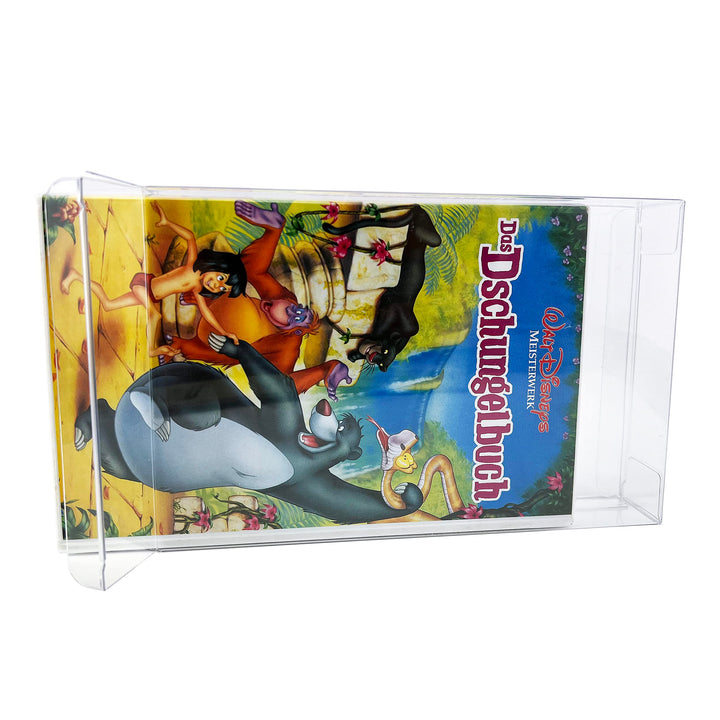 10x Schutzhüllen für VHS Videokasetten im 0,5 mm starkem PET Material- Game protecors case - optimal