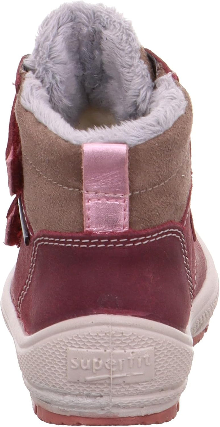 Superfit Mädchen Groovy Schneestiefel 28 EU Pink Grau 5500, 28 EU Pink Grau 5500