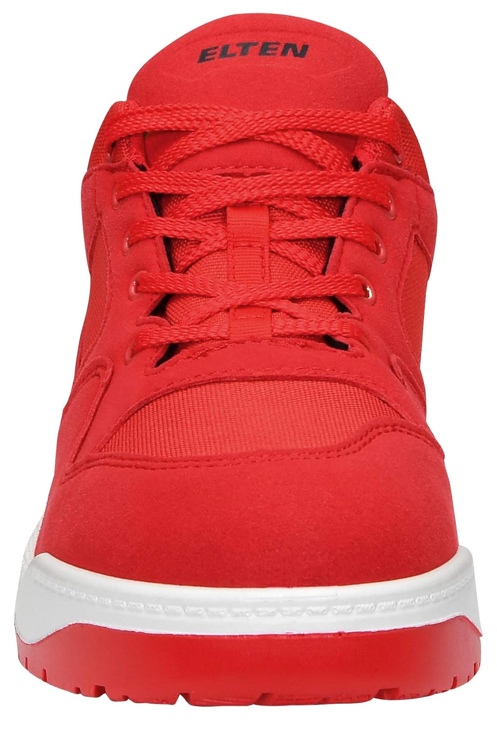 ELTEN Sicherheitsschuhe MAVERICK red Low ESD S3, Herren, Textil, Stahlkappe, leicht, sportlich, Rot,