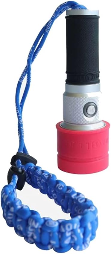 AQUALUNG Seaflare LED-Tauchlampe mit 1300 Lumen, anpassbare Lichtstrahlabweiser, kompaktes und leich