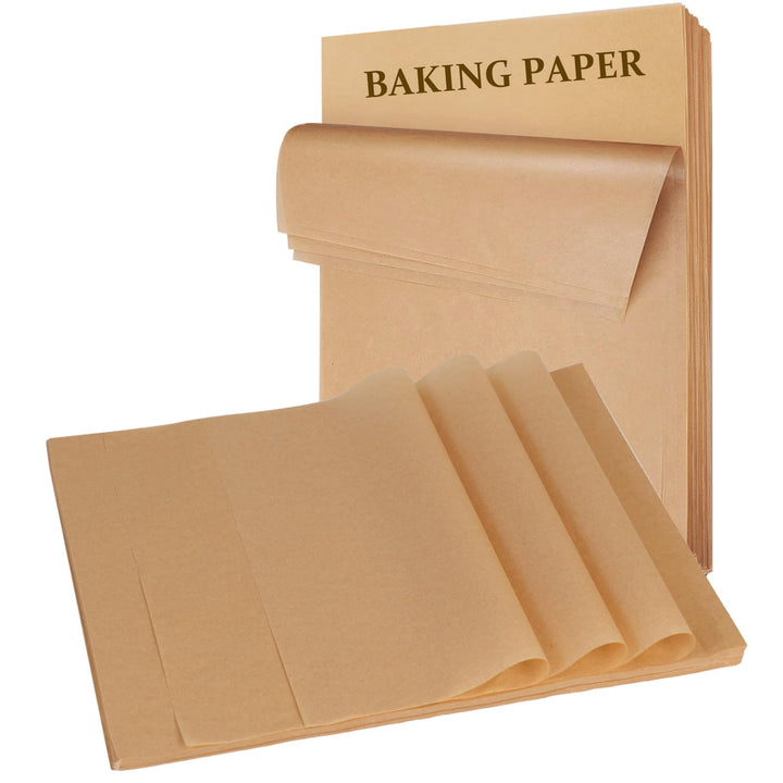 O2frepak Backpapier-Backbleche,300Stück,30x40cm,Vorgeschnittene Antihaft-Backblechmatte,ölbeständige