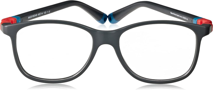 NANOVISTA Unisex Kinder Sonnenbrille 52 Gris Oscuro Mate/Rojo/Azul, 52 Gris Oscuro Mate/Rojo/Azul