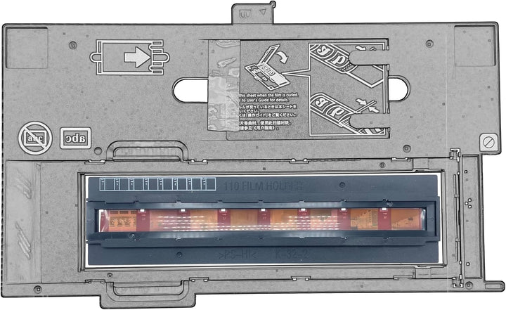 Brownie Asp 110 Filmformatadapter, Abdeckanleitung, Fotohalter, Assy Scanning, 16 mm Dia, negativ, k