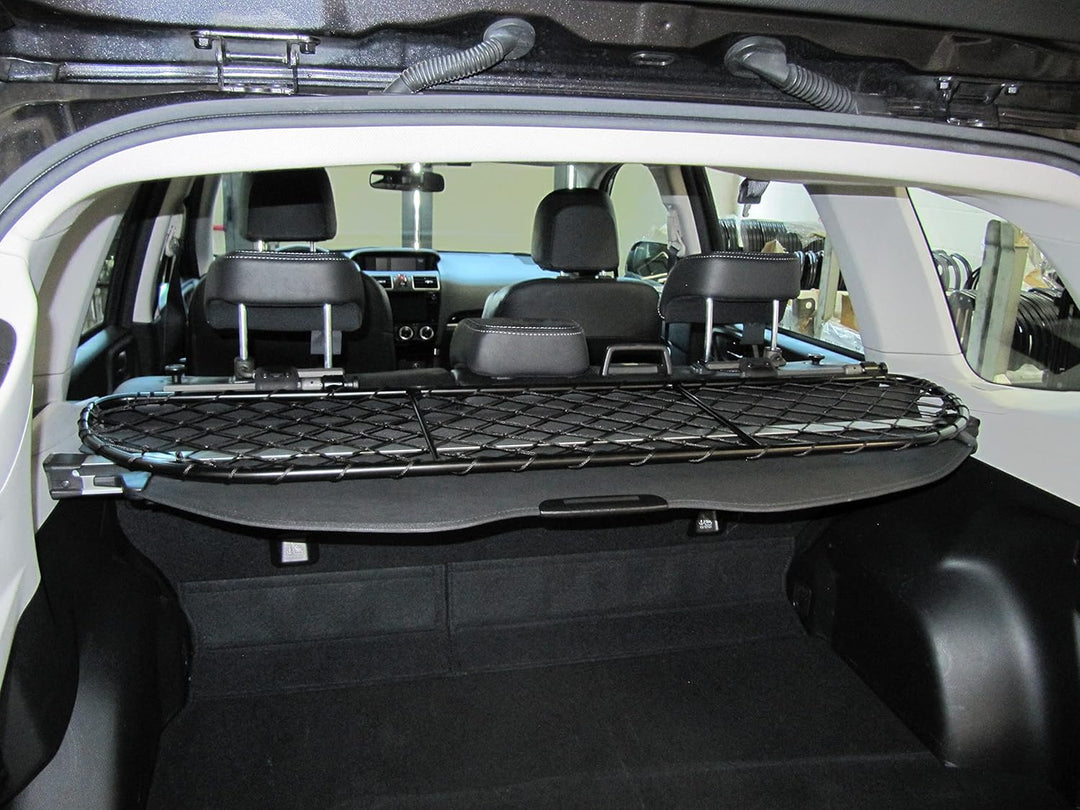 ERGOTECH Trennnetz Trenngitter kompatibel mit Subaru Forester (2012-2019) RDA65-M8, für Hunde und Ge