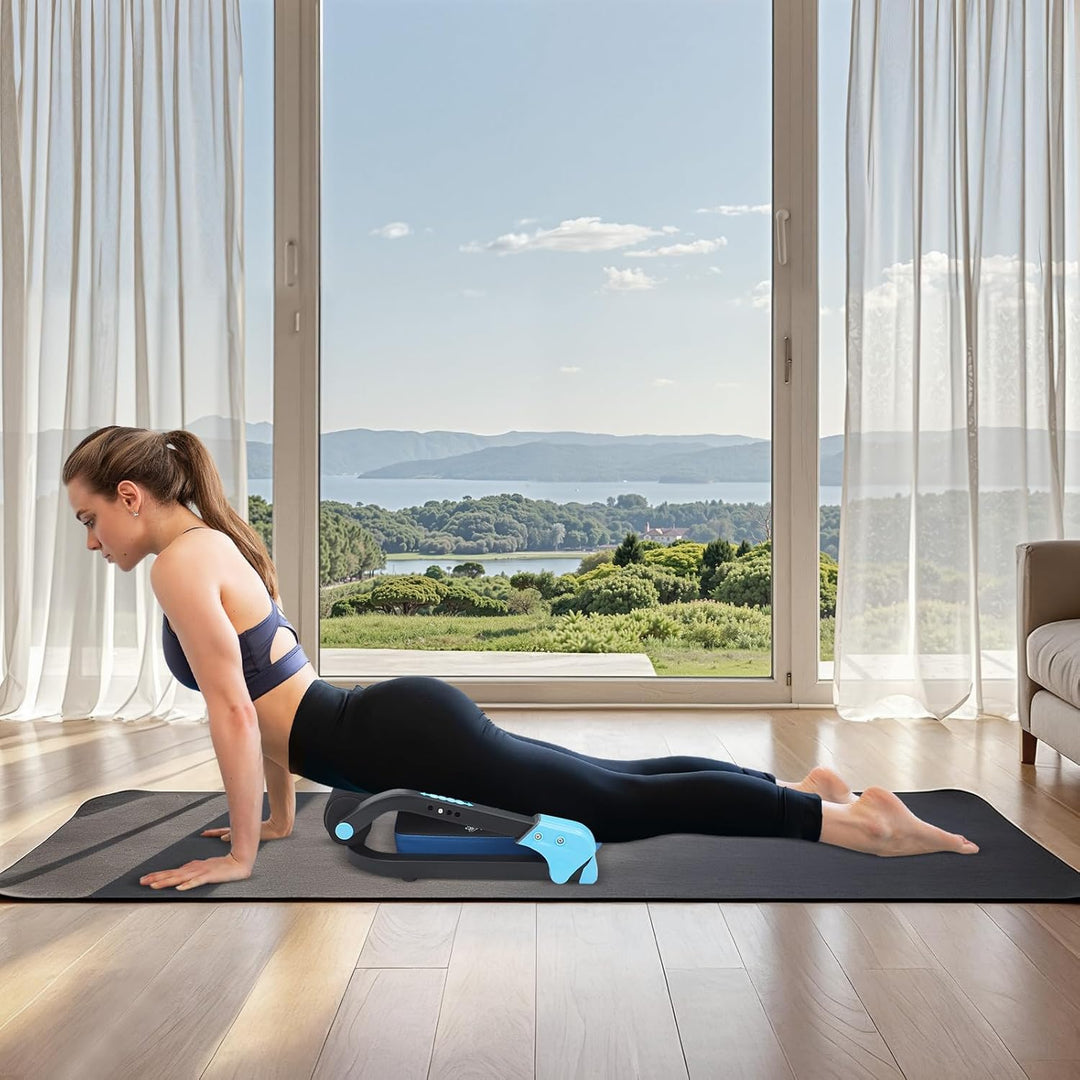 Bauchtrainer Für Zuhause – Mini Bauchmuskeltrainer Mit 3 Intensitätsstufen, Fitnessgerät Für Core-Tr