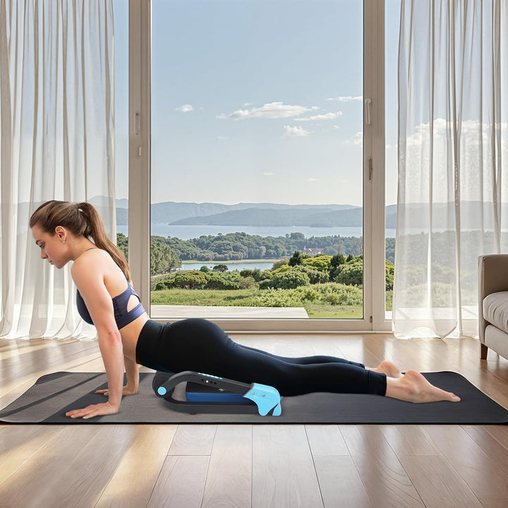 Bauchtrainer Für Zuhause – Mini Bauchmuskeltrainer Mit 3 Intensitätsstufen, Fitnessgerät Für Core-Tr