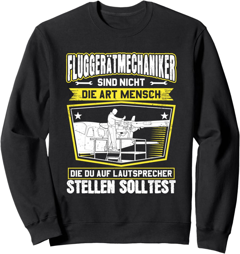 Lautsprecher Fluggerätmechaniker Sweatshirt