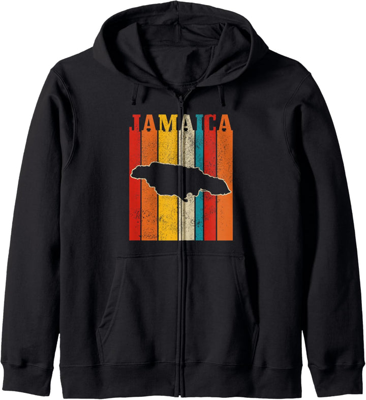 Jamaika Vintage Jamaica Rastafari Reggae Karibik Kapuzenjacke