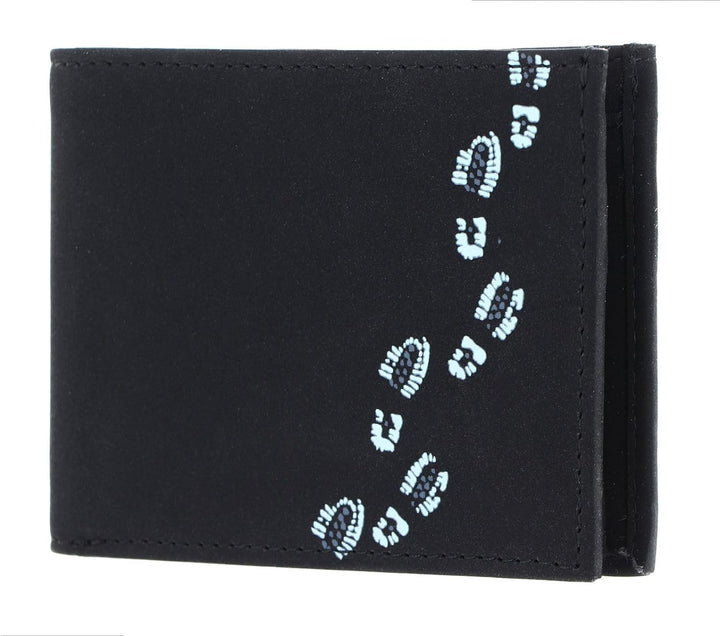 Oxmox New Cryptan - Geldbörse 2cc 10 cm RFID footsteps, Einheitsgrösse