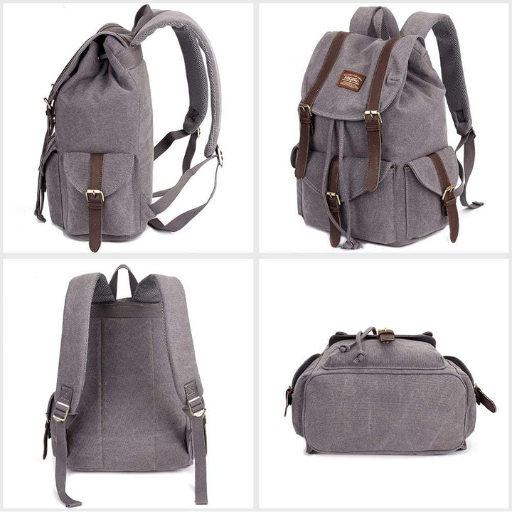KAUKKO Herren Damen Schulrucksack Wanderrucksack Reisetasche Laptoprucksack Outdoor Sports Freizeit