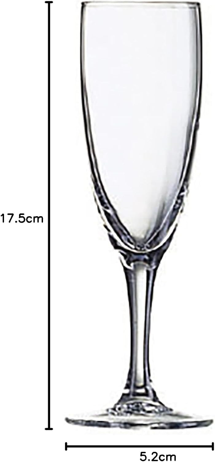 37298 Arcoroc Elegance Sektflöten aus Glas von Champagner, Ohne Kennzeichnung von einfüllen, 12 Stüc