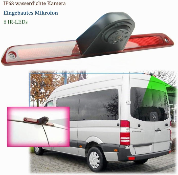Sprinter Bremslicht-Rückfahrkamera für M B Sprinter W906 / Crafter Vans LED-Lichtparken(Sprinter Van