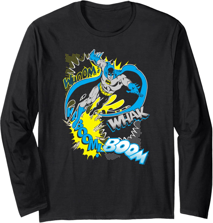 Batman Bat Effects Langarmshirt