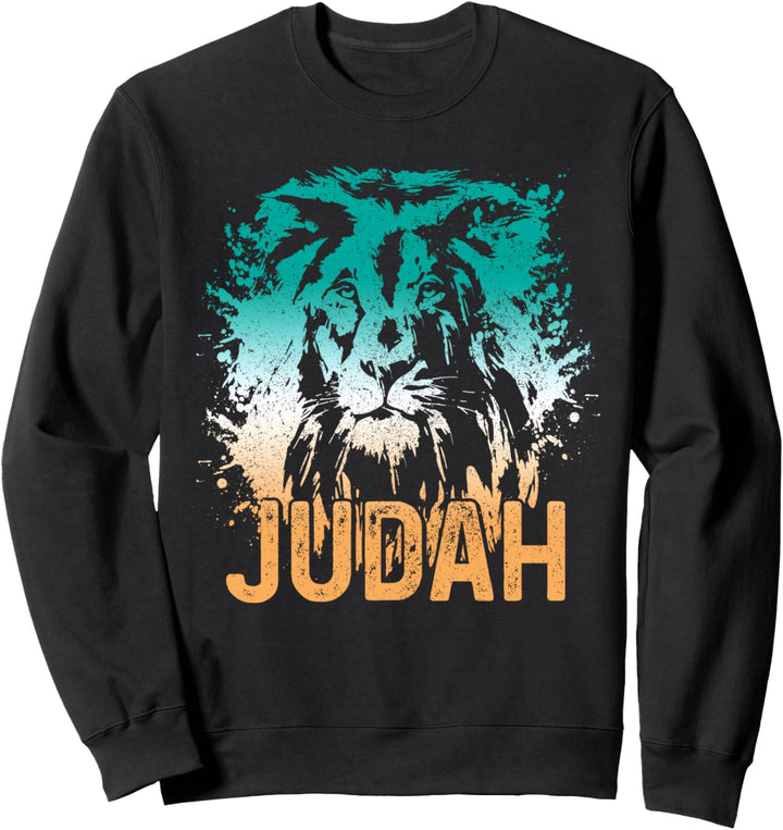 Lion Of Judah Rastafari Äthiopien Afrika Reggae Löwe Sweatshirt